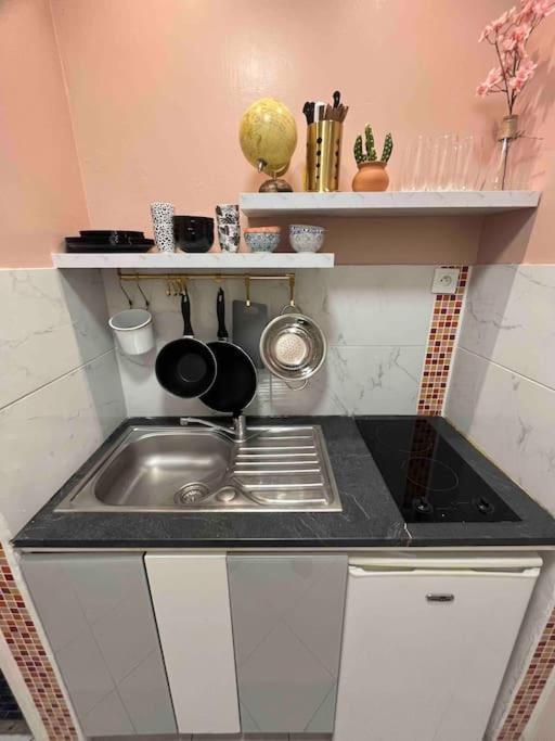Studio Situe A 5 Min Du Chateau De Versailles Et Stationnement Gratuit 外观 照片